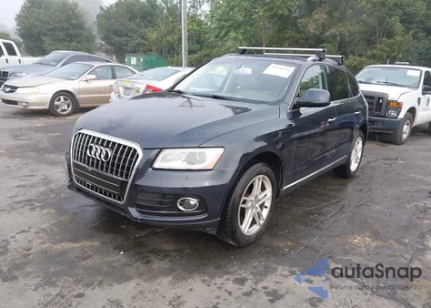 2017 Audi Q5 2.0T Premium from USA, damaged, VIN WA1L2AFP0HA017365